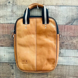 Jack By Jill E Designs Lenox 15” Leather Laptop/Ipad Portfolio.